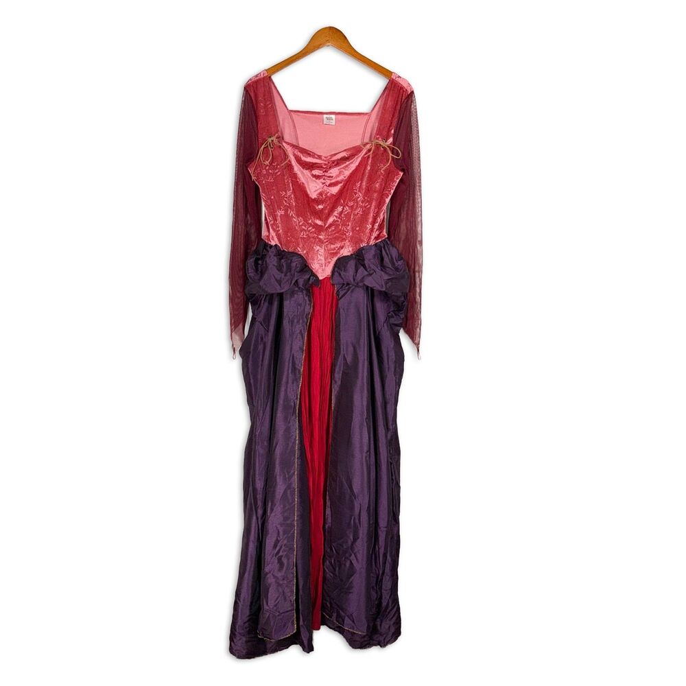Spirit Halloween Hocus Pocus Sarah Sanderson Costume Dress Women’s Large Witch
